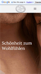 Mobile Screenshot of beauty-care-thun.ch